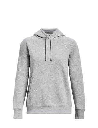 Ua Rival Fleece Hoodie Grey Under Armour