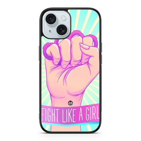 Bjornberry Skal iPhone 15 - Fight Like A Girl
