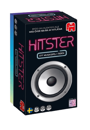 HITSTER Original SE Spel Unisex Flerfärgad 8x12x21