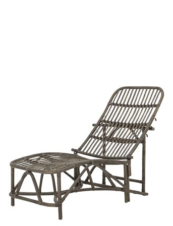 Bloomingville Dione Liggestol, Brun, Rattan - Brown - ONE SIZE