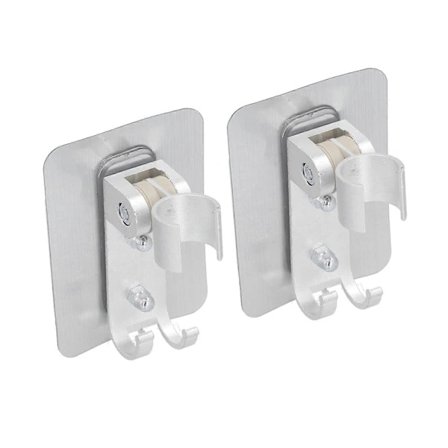 2 kpl Seinään Asennettava Suihkupään Pidike Vahva Itseliimautuva Käsisuihkupään Kiinnike Kylpyhuoneeseen