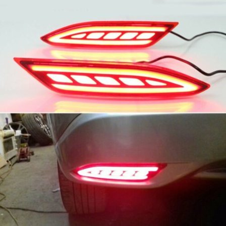 Bagkofanger Reflektor Baglygte LED Til Honda HR-V H