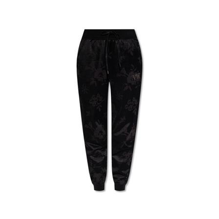 Vivienne Westwood, Patterned sweatpants Zwart, Dames, Maat:S