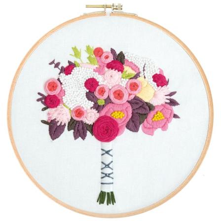 Fra Pattern Home Fra Til Voksne Stemplet Korsstingssæt, DIY Nålkunst Håndværk Mønster Græs Korssting