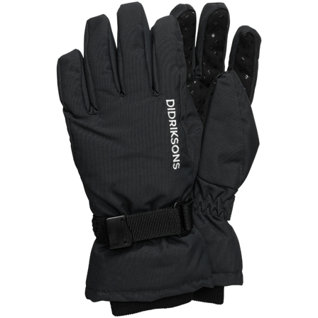 Didriksons Biggles Gloves 3 Kids Black