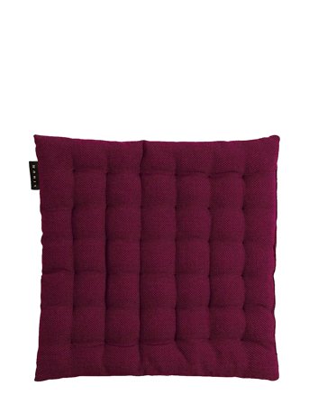 LINUM Pepper Seat Cushion - Burgundy - 40X40CM