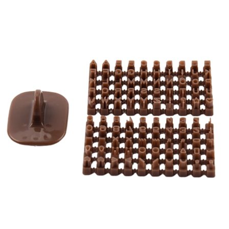 (Særlig kampagne) Alfabet Nummer Symbol Kage DIY Skabelon Sæt Alfabet Bogstavform til Bagning