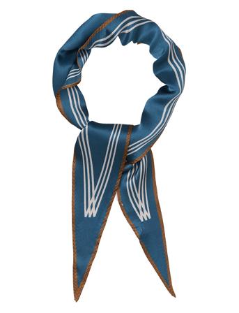 Zanla Diamond Scarf Becksöndergaard Blue