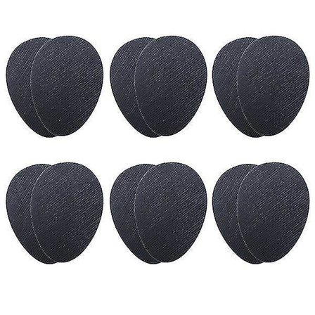 6 Par Selvhæftende Høj Hæl Sålbeskyttere Gummi Anti Sko Puder Klistermærker Ikke Sko Greb til