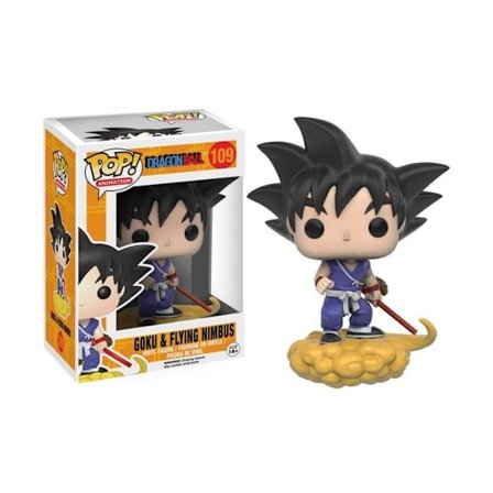 Funko Pop! Dragon Ball: Goku on Flying Nimbus - FUNKO - Dragon Ball - 9,5 cm - Blå - Blandat