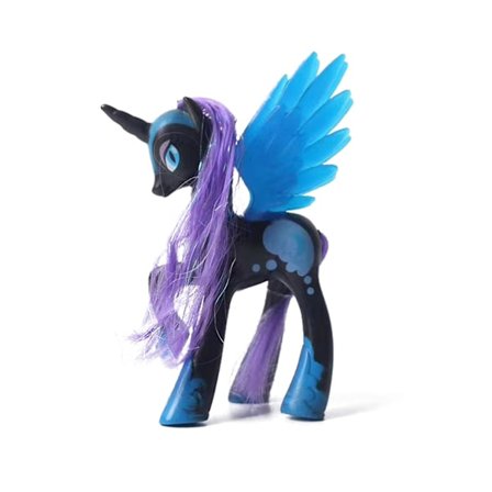 HK My Little Pony 14cm Børstesbar Nightmare Moon Prinsesse Luna Legetøj
