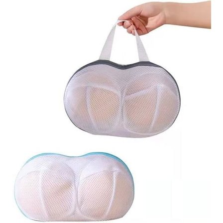 Vasketøjpose BH Vaskeposer Sæt med 2 Høj Permeabilitet Fin Mesh BH