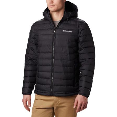 Jackor Columbia Powder Lite Hooded Svarta 188 - 192 Cm/xl