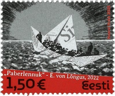 Estland - Edward von Löngus - Postfrisk frimærke
