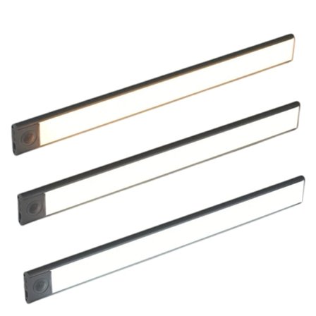 Allsidig LED-benkbelysning, 16-tommers oppladbare skaplamper med håndbølgesensor, dimbar underskapsbelysning for kjøkken, arbeidsbenk_MGF