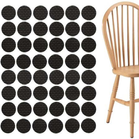 48 stk. - 20*3mm - møbelbeskyttere - selvklæbende puder - stolepuder - møbelpuder - beskyttelsespuder