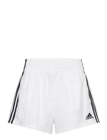 Essentials 3-Stripes Woven Shorts Shorts Sport Shorts Hvit Adidas Sportswear*Betinget Tilbud