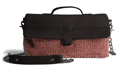 Muud Strikkepakke Haumea Veske rosé-sort