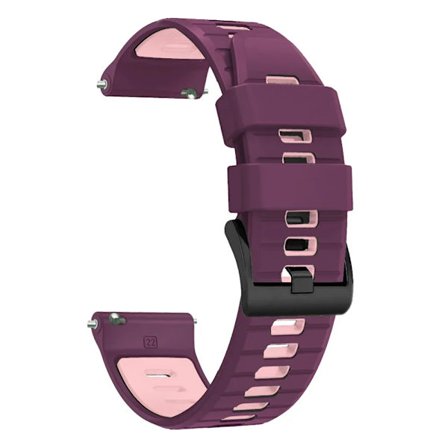 20mm/22mm Mjukt silikonarmband för Garmin Active/Vivoactive 6 5/Venu 3 Sq/Forerunner 570 165 265 Armband för Amazfit/HUAWEI Armband
