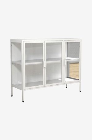 VCM - Vcm Lattiavitriini Floka L - Valkoinen - Senkit & sivupöydät - - Homeroom