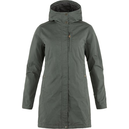 Fjällräven Women's Kiruna Padded Parka in Basalt | Size: XL, G-1000/Primaloft/Polyamide