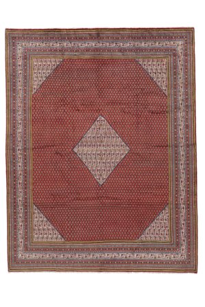 Sarouk Mir Rug Oriental Dark Red/Brown Large (Wool, Persia)
