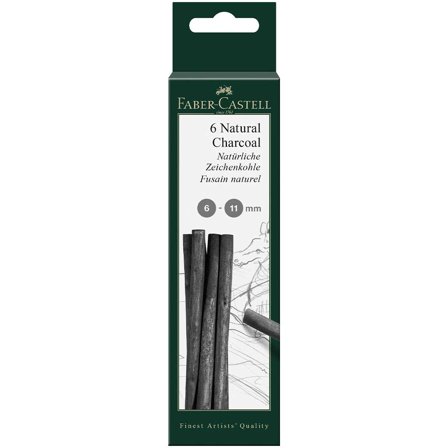 6 Natural Charcoal