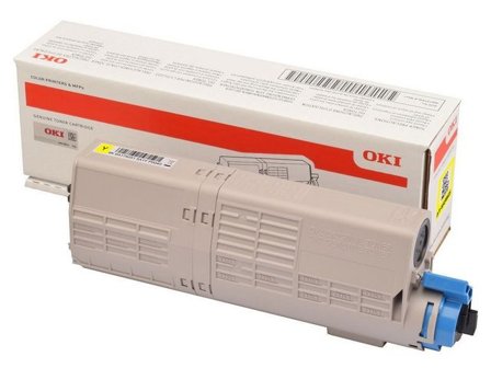 OKI Toner 46490605 Gul - Lyreco - Toner och bläck - Tonerkassetter - Toner OKI