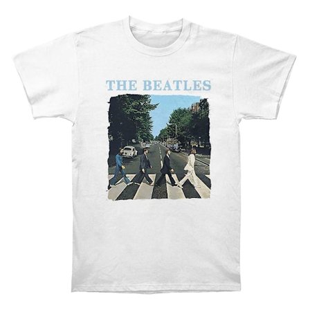 The Beatles Packed Abbey Road & Logo Boys White T-shirt