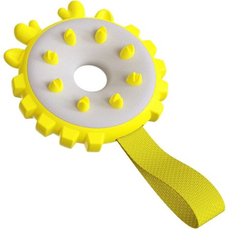 Interaktivt hundelegetøj til tygning og molarpleje