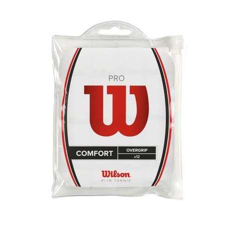 Wilson Pro Overgrip White x12