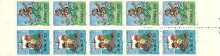 Norge 1984 - AFA 922Cv-923Ch - Frimærkehæfte - Postfrisk