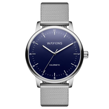 Colornetic | Reloj de acero que cambia de color para hombres - Relojes de pulsera