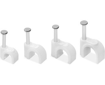 Andersson CEM-C1500 - Cable Clip Box 230pcs - Kabelklämmor i fyra storlekar