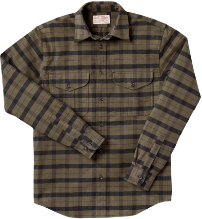 Filson Alaskan Guide Shirt paita, Otter Green Black Plaid