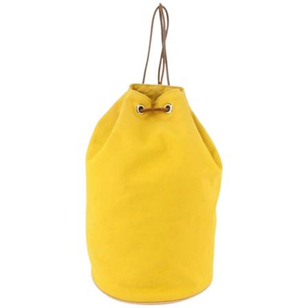 Hermès Vintage, Pre-owned Canvas shoulder-bags Geel, Dames, Maat:ONE Size