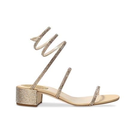 René Caovilla Sandalen , Beige , Dames , Maat: 36 EU