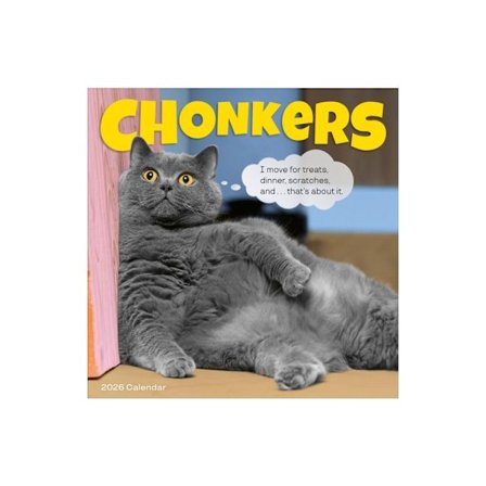 Chonkers Wall Calendar 2026