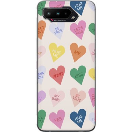 Yhteensopiva Puhelinkuori Asus Asus ROG Phone 5 Karkkisydämet