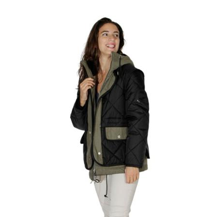 Holubar Down Coats Sort, Dame Parka