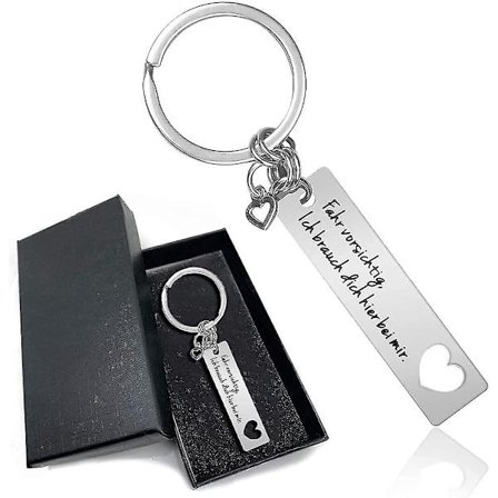 Nyckelring till bil, kör säkert nyckelring - Kör säkert, jag behöver dig här med mig