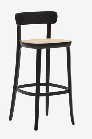 Kave Home - Barstol Romane, 2-pack - Svart - Barstolar & pallar - Från Homeroom