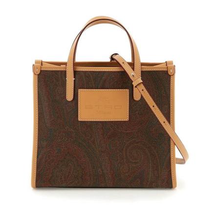 Etro, Tote Bags Brązowy, Kobieta, Rozmiar: ONE Size