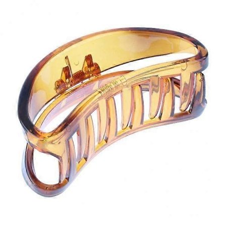 Naisten jättikokoisten hiusklipsien pakkaus (5 kpl) - Mustat perusklipsit