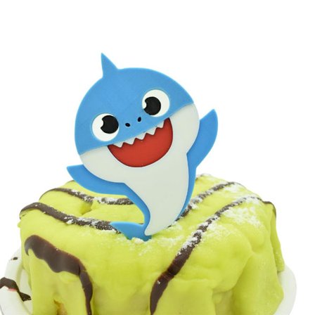 Baby shark cake topper dekoration