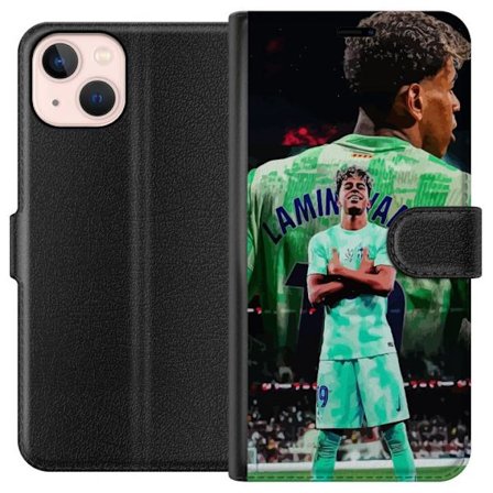 Kompatibel Tegnebogsetui til Apple Apple iPhone 13 Yamal Barcelona fodboldtrøje junior stjerne