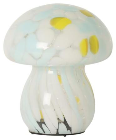 Au Maison Mushy Lampe Batteri Gul-Hvit-Mint H16,5