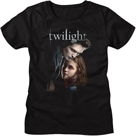 Twilight T-shirt Ed And Bella Dam Kortärmade T-shirts Twilight Movies Grafiska T-shirts för kvinnor