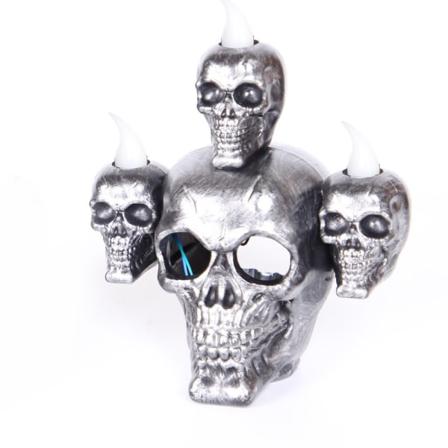2022 Ny Halloween Kranie Med Lys Dekorationer Halloween Dekoration