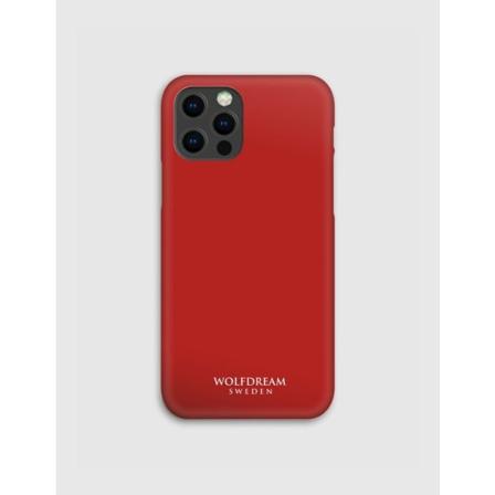 Candy Red -mobilskal I Tpu Till Iphone 12 Röd